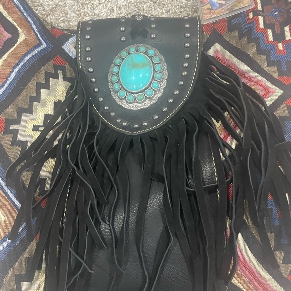 Montana West Multicolor Geometric Hobo Bag - Picture 3 of 8